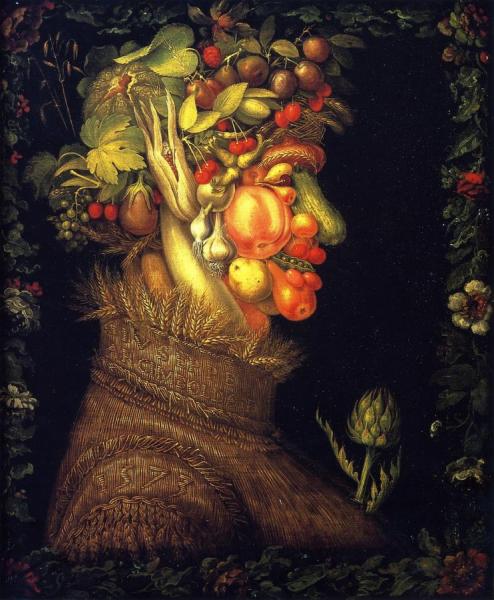 Summer by Giuseppe Arcimboldo