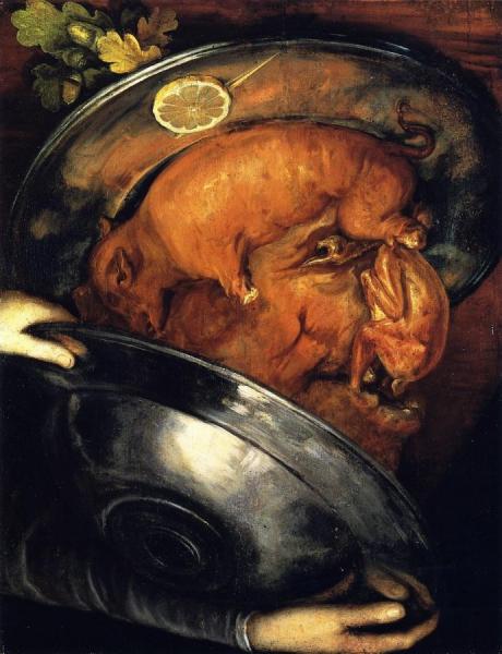 The Cook by Giuseppe Arcimboldo