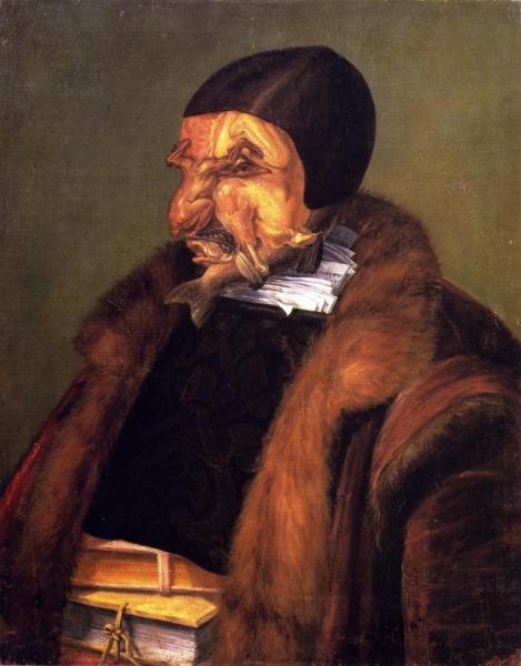 The Lawyer by Giuseppe Arcimboldo