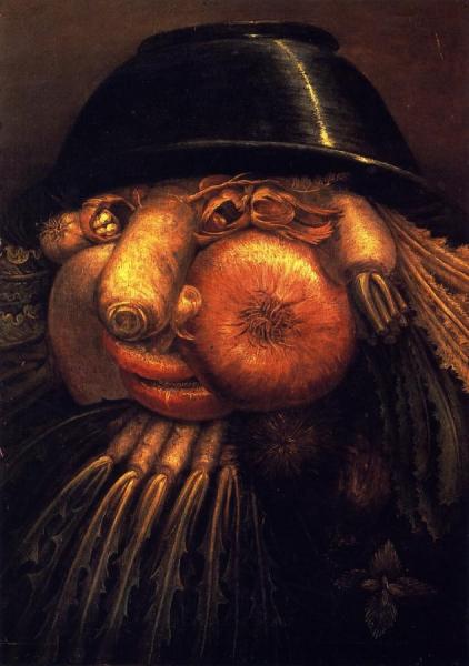 The Vegetable Gardener by Giuseppe Arcimboldo