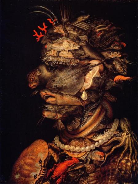 Water by Giuseppe Arcimboldo