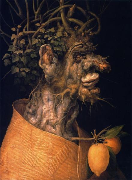 Winter by Giuseppe Arcimboldo