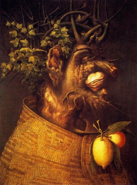 Winter by Giuseppe Arcimboldo