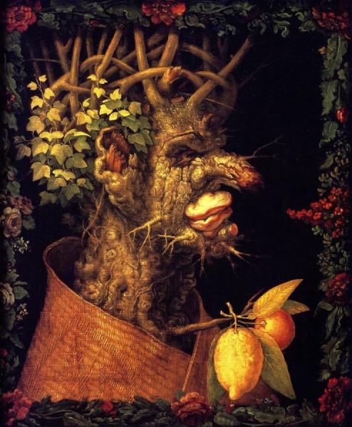 Winter by Giuseppe Arcimboldo