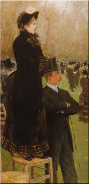 Giuseppe De Nittis Le Corse A Auteuil