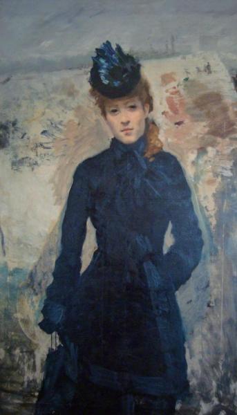 Promenade Hivernale by Giuseppe De Nittis