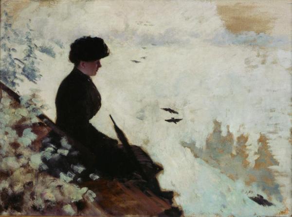 Snow Effects by Giuseppe De Nittis