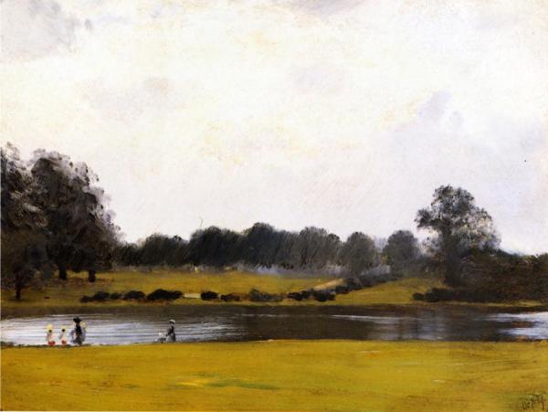 Giuseppe De Nittis The Serpentine, Hyde Park, London