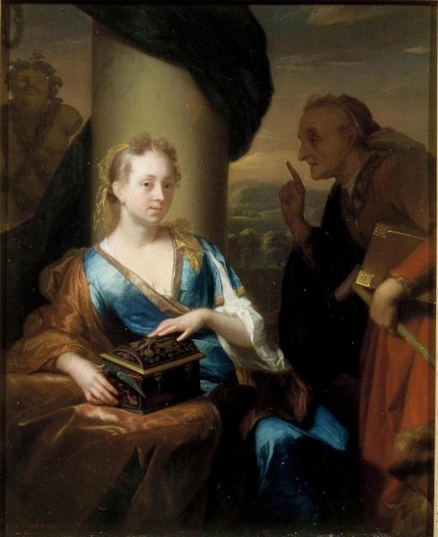 A Useless Moral Lesson by Godfried Schalcken