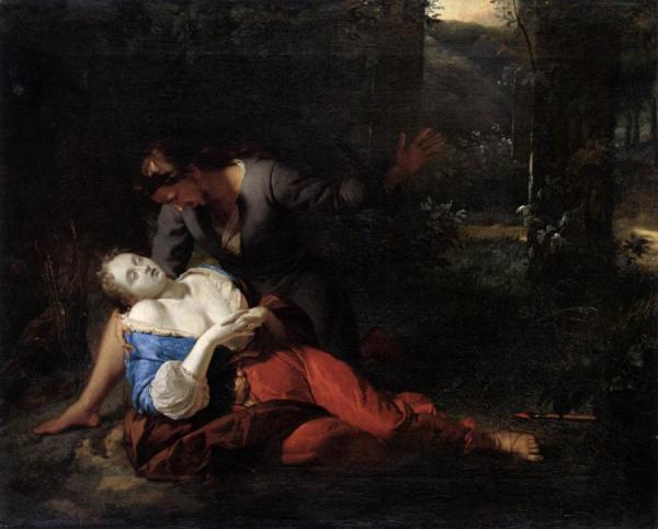 Cephalus And Procris by Godfried Schalcken