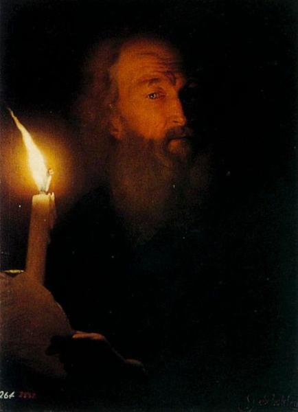 Effect Of Artificial Light by Godfried Schalcken