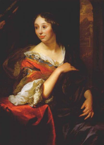 Francoise Van Diemen by Godfried Schalcken