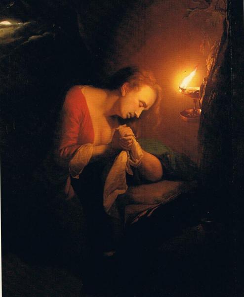 Penitent Mary Magdalene by Godfried Schalcken