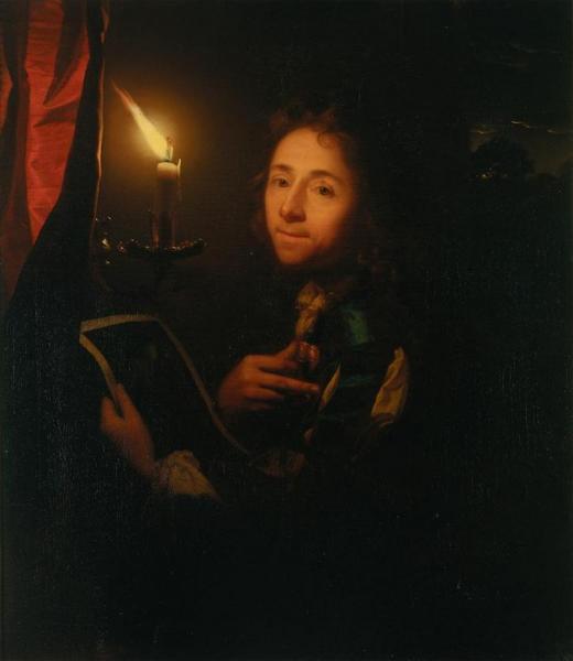 Self-portrait by Godfried Schalcken Oil Painting Reproductions