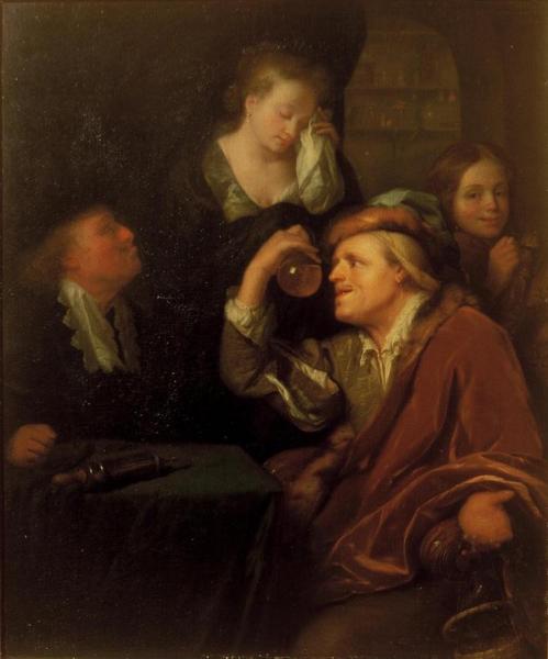 The Medical Examination by Godfried Schalcken