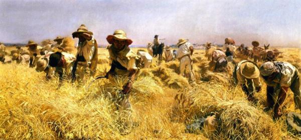 La Siega En Andalucia by Gonzalo Bilbao Martínez