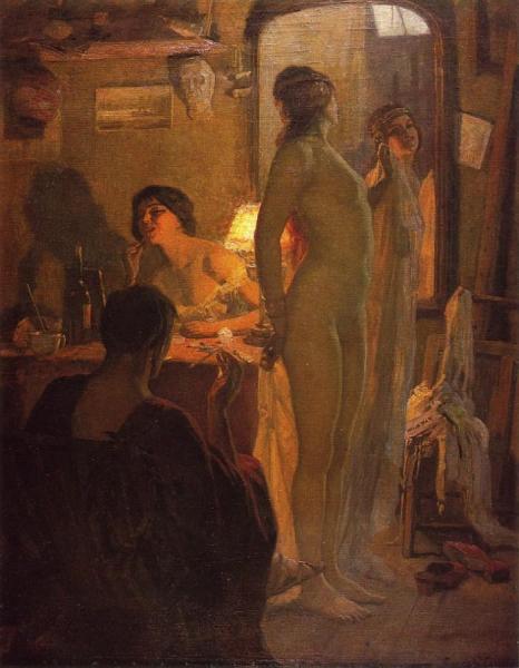 Readying For The Ball by Gordon Coutts Oil Painting Reproductions