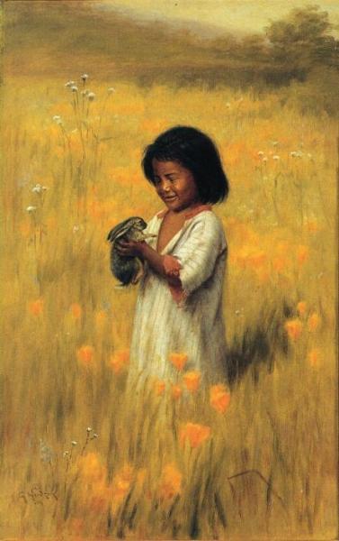 Jack Rabbit (shi-ko-da) by Grace Carpenter Hudson