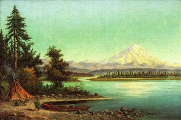 Mount Tacoma, Washington Territory by Grafton T. Brown