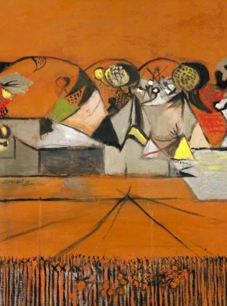 Landscape With Rocks by Graham Sutherland