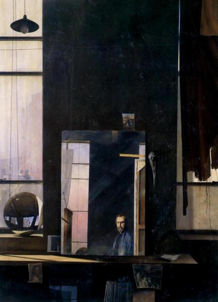 Grahame Sydney Self Portrait At Fifty