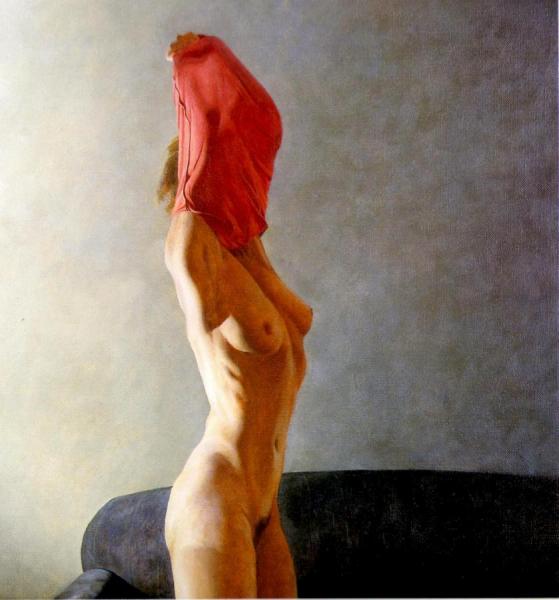 Grahame Sydney Standing Nude