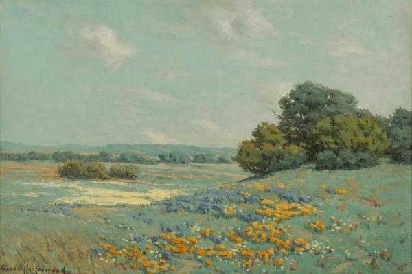 Granville Redmond California Poppy Field, 1915