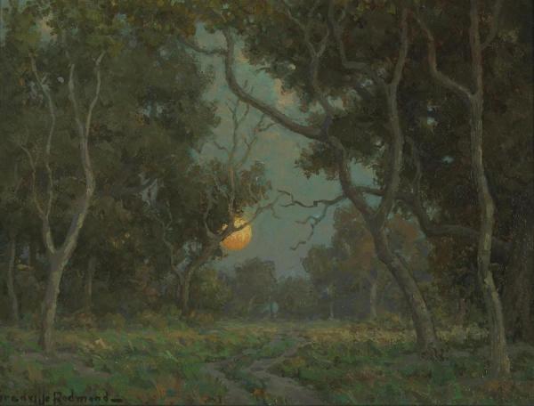 Early Moon by Granville Redmond