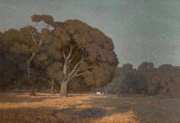 In The Afternoon, Menlo Park, California, 1911 by Granville Redmond