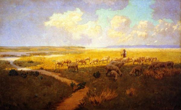 Passing Shadows by Granville Redmond