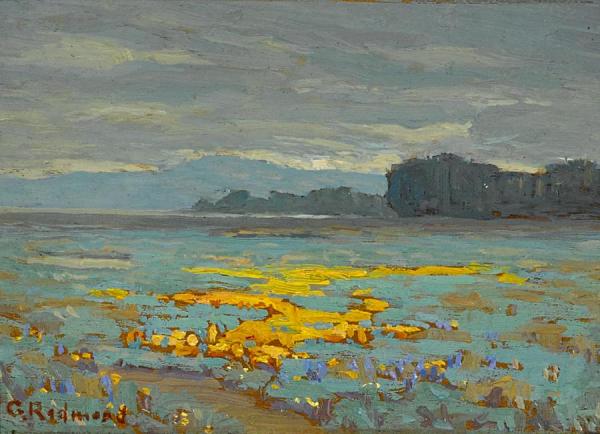 Poppy Field Near Millbrae by Granville Redmond Oil Painting Reproductions