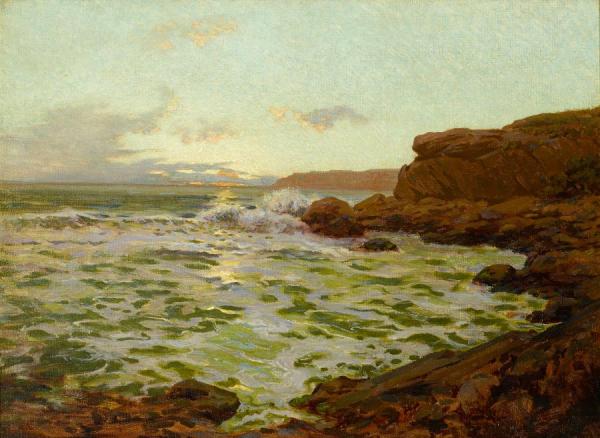 Rocky Point, Laguna by Granville Redmond Oil Painting Reproductions