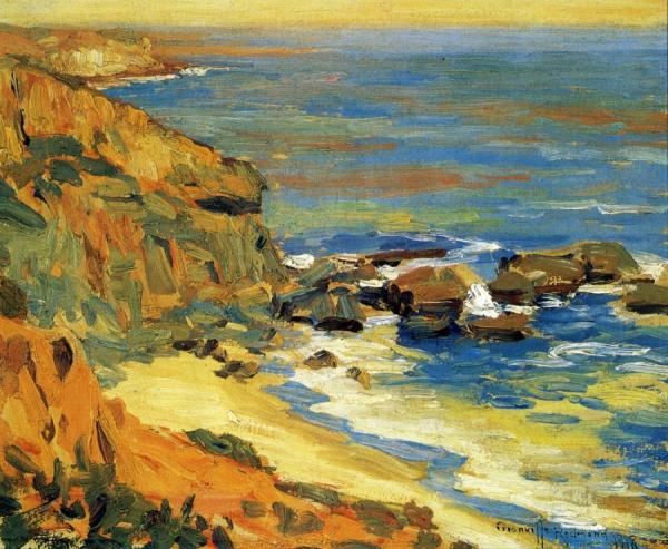 Seascape Study by Granville Redmond Oil Painting Reproductions