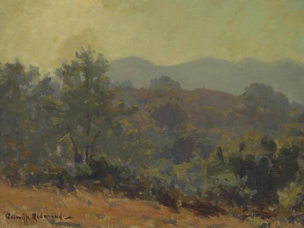 Sketch Of Rolling Hills, 1926 by Granville Redmond