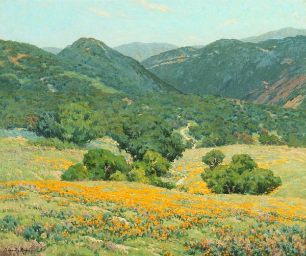 Southern California Hills by Granville Redmond