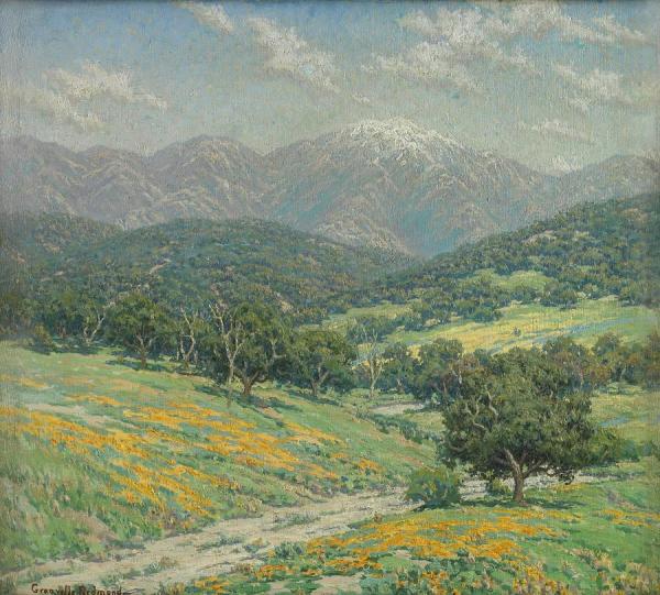 Spring by Granville Redmond Oil Painting Reproductions