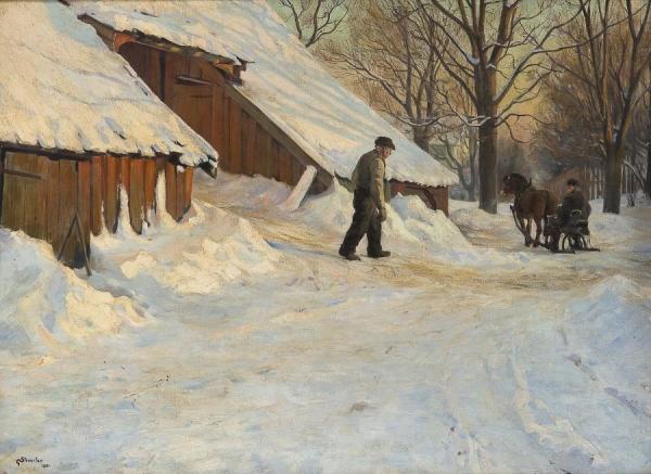 Guests by Gudmund Stenersen