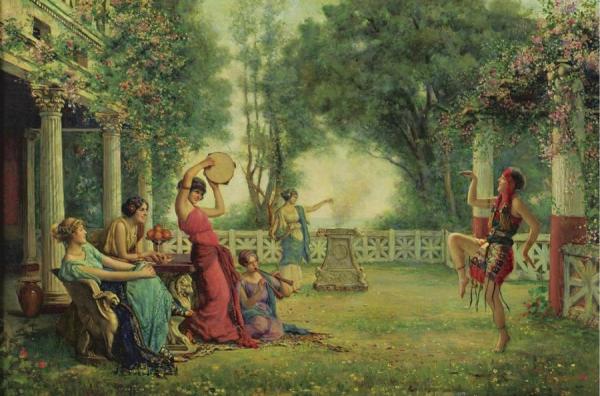 Guglielmo Zocchi The Dance