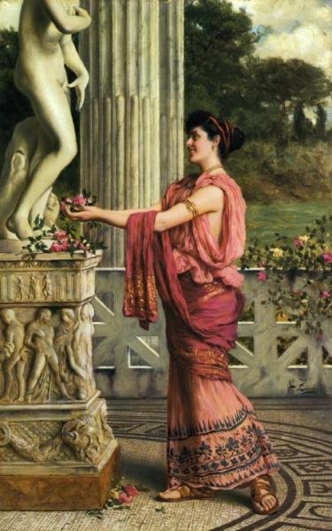 The Offering by Guglielmo Zocchi