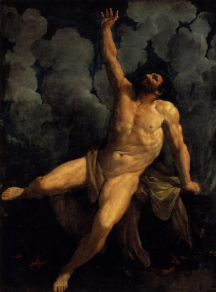 Guido Reni Hercules On The Pyre