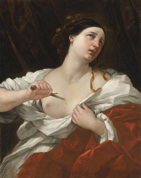 Lucretia by Guido Reni