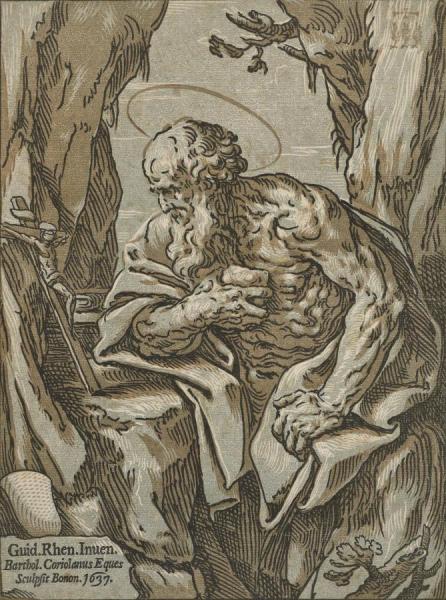 Saint Jerome I by Guido Reni