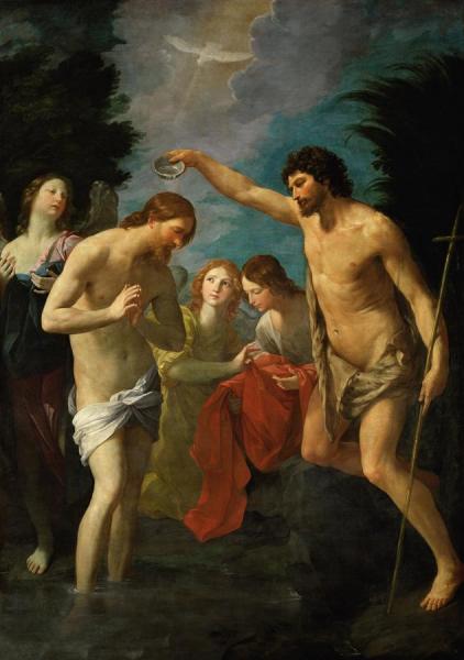 Guido Reni The Baptism Of Christ