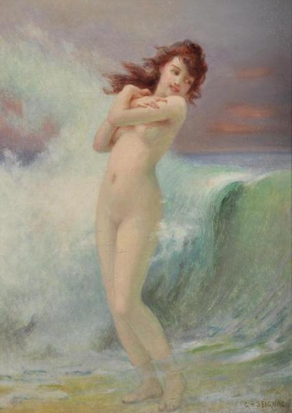 A Water Nymph by Guillaume Seignac