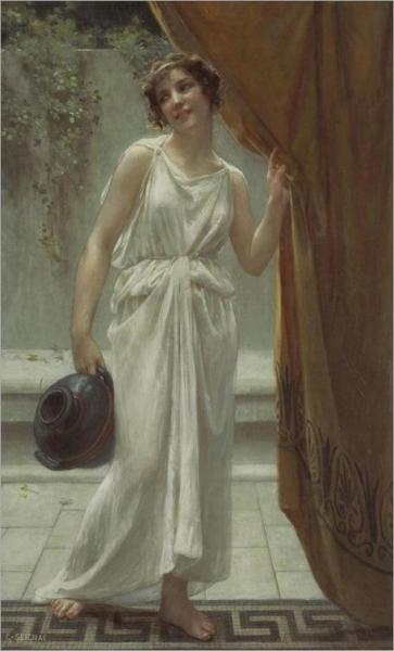 At The Fountain by Guillaume Seignac
