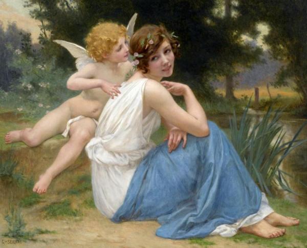 Guillaume Seignac Cupid And Psyche