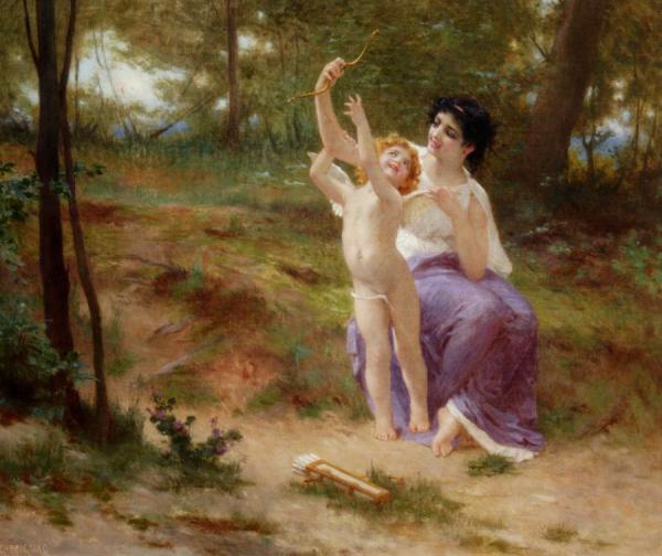 Cupid Disarmed by Guillaume Seignac