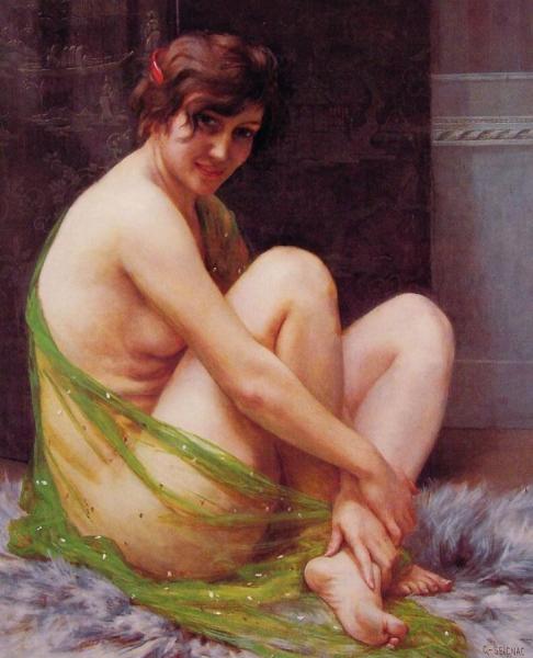 La Paresseuse by Guillaume Seignac