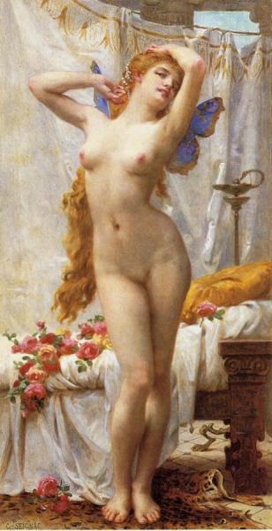 The Awakening Of Psyche by Guillaume Seignac Oil Painting Reproductions