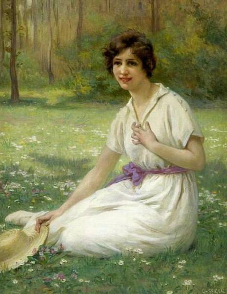 Untitled by Guillaume Seignac Oil Painting Reproductions